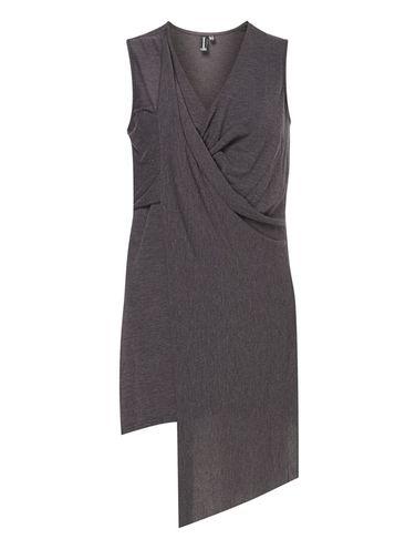 Dorothy Perkins *izabel London Grey Charcoal Top
