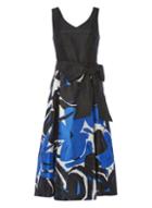 Dorothy Perkins *roman Originals Royal Blue Flared Dress