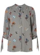 Dorothy Perkins Striped Butterfly Shirt