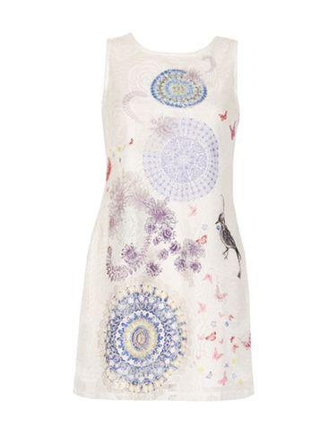 Dorothy Perkins *izabel London Multi White Lace Dress