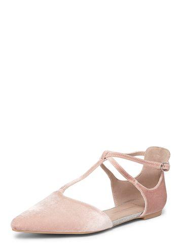 Dorothy Perkins Wide Fit Blush 'hally' Flats