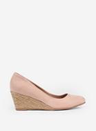 Dorothy Perkins Nude Dreamy Wedge Court Shoes
