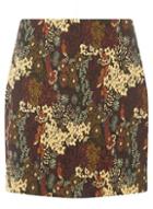 Dorothy Perkins Multi Colour Floral Jacquard Mini Skirt