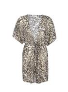 Dorothy Perkins Sheer Leopard Print Cover Up Dress