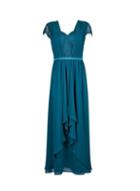 *showcase Forest Green 'leona' Lace Maxi Dress