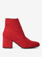 Dorothy Perkins Red 'aubree' Block Heel Ankle Boots