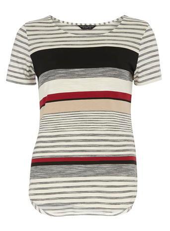 Dorothy Perkins Stripe Variegated Top