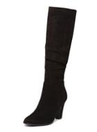 Dorothy Perkins Wide Fit Black Fit 'wynter' Boots