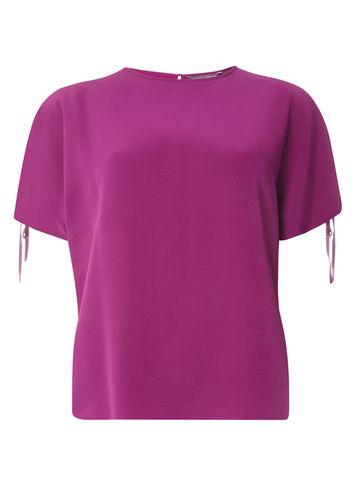 Dorothy Perkins *tall Purple Cold Shoulder T-shirt