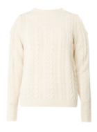 Dorothy Perkins Ivory Cable Cold Shoulder Jumper