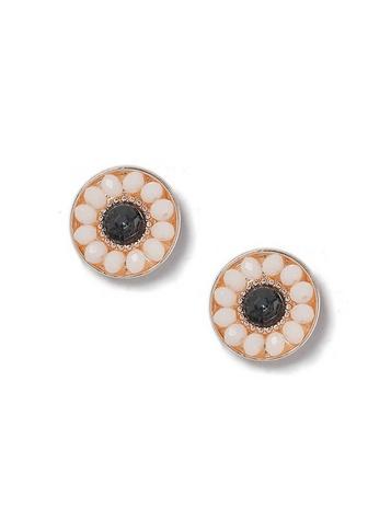 Dorothy Perkins Rose Gold Floral Stud Earrings