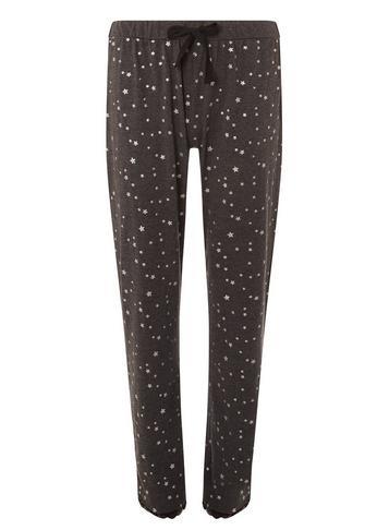 Dorothy Perkins Grey Lace Star Print Pants