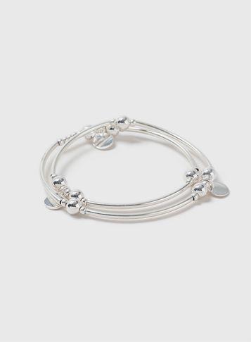 Dorothy Perkins Silver Multi Wrap Wristwear