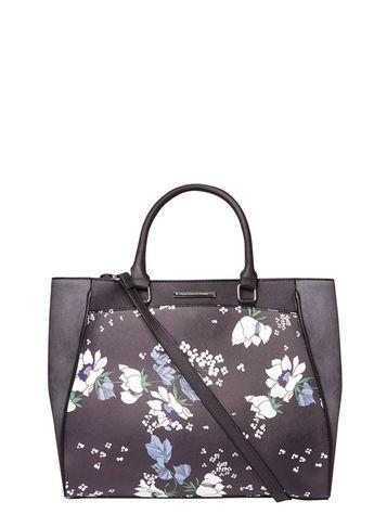 Dorothy Perkins Navy Floral Print Oversized Tote Bag