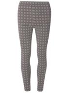 Dorothy Perkins *tall Monochrome Capri Bengaline Trousers