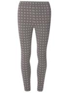 Dorothy Perkins *tall Monochrome Capri Bengaline Trousers