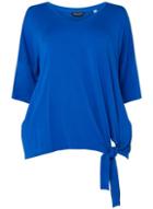 Dorothy Perkins *dp Curve Cobalt Knot Front Top