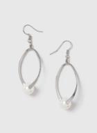 Dorothy Perkins Silver Twist And Ball Earrings