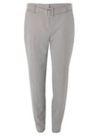 Dorothy Perkins *tall Grey Monochrome Dogstooth Tapered Trousers