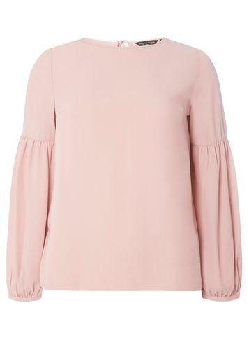 Dorothy Perkins Blush Balloon Sleeve Blouse