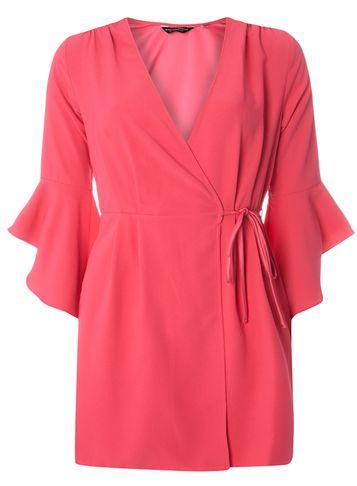 Dorothy Perkins Pink Wrap Tunic