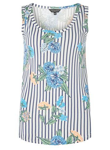 Dorothy Perkins Ivory Floral Print Vest