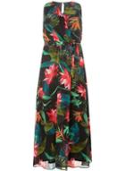 Dorothy Perkins *billie & Blossom Curve Black Tropical Maxi Dress