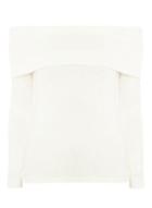 Dorothy Perkins Ivory Brushed Bardot Top