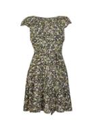 *billie & Blossom Petite Multi Coloured Floral Print Belted Dress