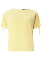 Dorothy Perkins *tall Lemon Cold Shoulder T-shirt