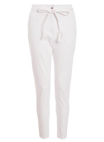 *quiz White Paper Bag Skinny Jeans