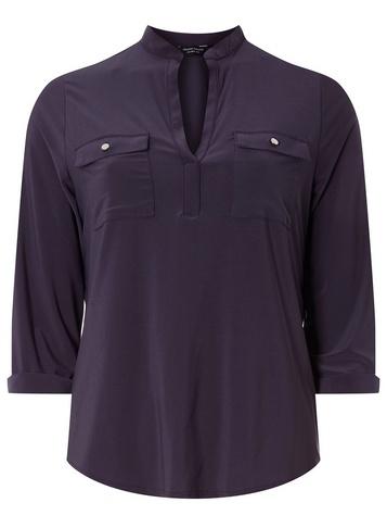 Dorothy Perkins Purple Utility Shirt