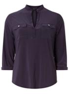 Dorothy Perkins Purple Utility Shirt