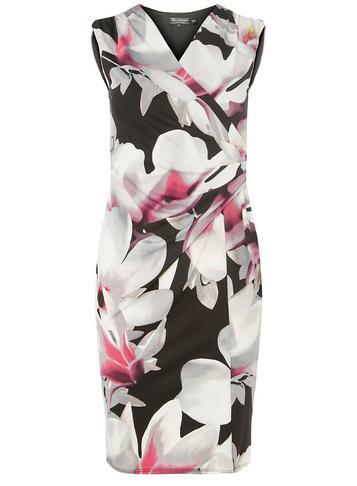 Dorothy Perkins *billie & Blossom Black Floral Bodycon Dress