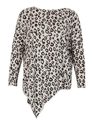 Dorothy Perkins *izabel London Grey Asymmetric Jumper