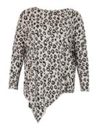 Dorothy Perkins *izabel London Grey Asymmetric Jumper