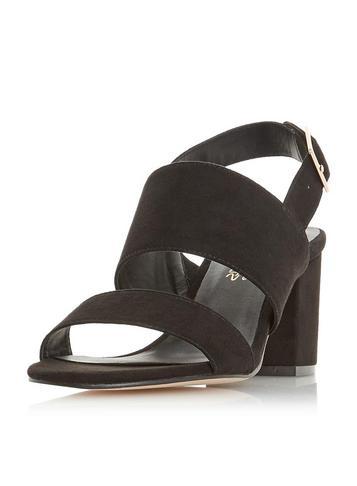 Dorothy Perkins *head Over Heels By Dune Black 'jamelia' High Heel Sandals