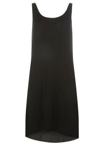Dorothy Perkins *vila Black Knee Length Shift Dress
