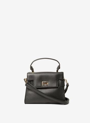 Dorothy Perkins Black Belt Twist Tote Bag