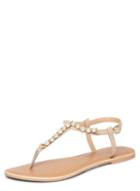 Dorothy Perkins Nude 'florence' Pearl Sandals