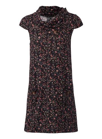 *izabel London Black Ditsy Print Dress