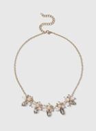 Dorothy Perkins Gold Look Facet Flower Necklace