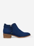 Dorothy Perkins Navy Major Ankle Boots