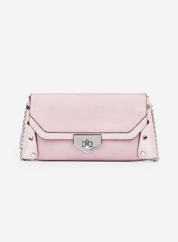 Dorothy Perkins Blush Studded Clutch Bag
