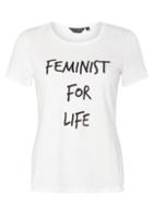 Dorothy Perkins Ivory Femme Motif T-shirt