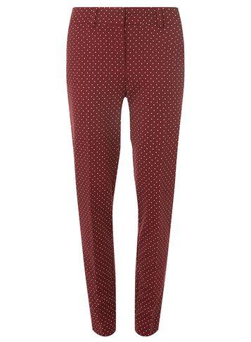 Dorothy Perkins *tall Polka-dot Print Trousers