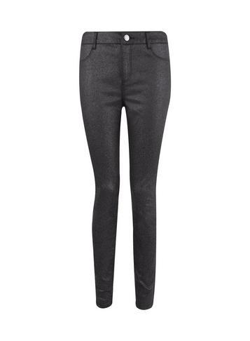 Dorothy Perkins Black Glitter Frankie Jeans