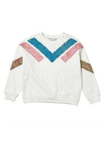 Dorothy Perkins *girls Cream Sequin Sweat