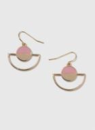 Dorothy Perkins Multi Coloured Geometric Half Moon Drop Earrings
