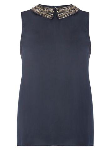 Dorothy Perkins *vila Embroidered Blouse